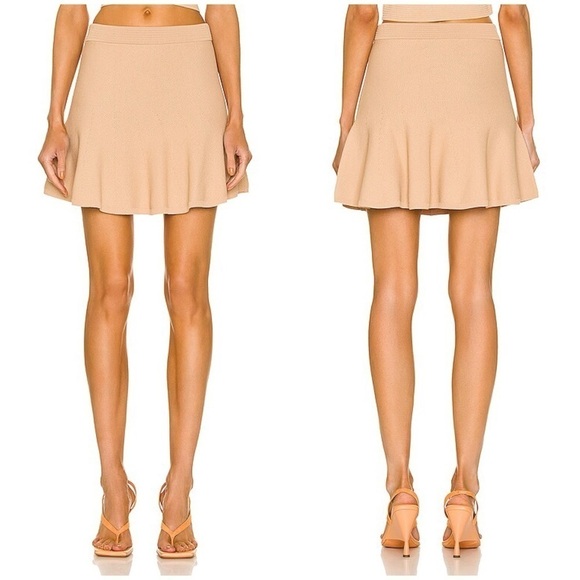SER.O.YA Julie Skirt In Croissant - Picture 1 of 4